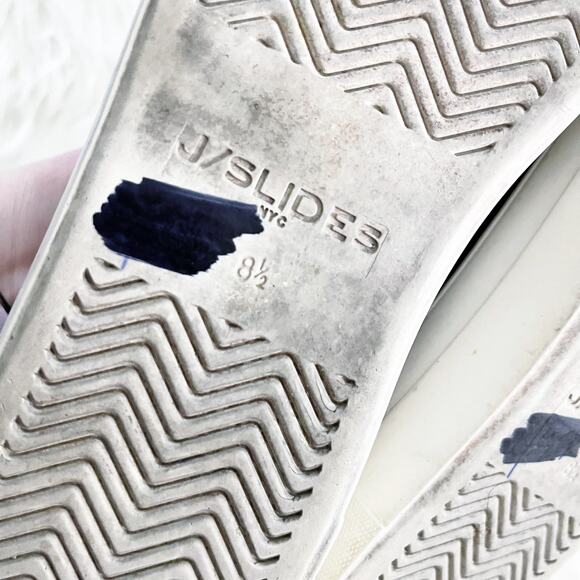 J/Slides Black Slip On Platform Sneakers - Picture 6 of 6